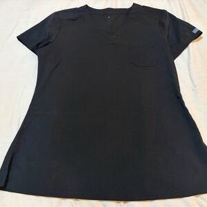 🖤 Black Scrub Top - Med Couture Touch - Small 🖤